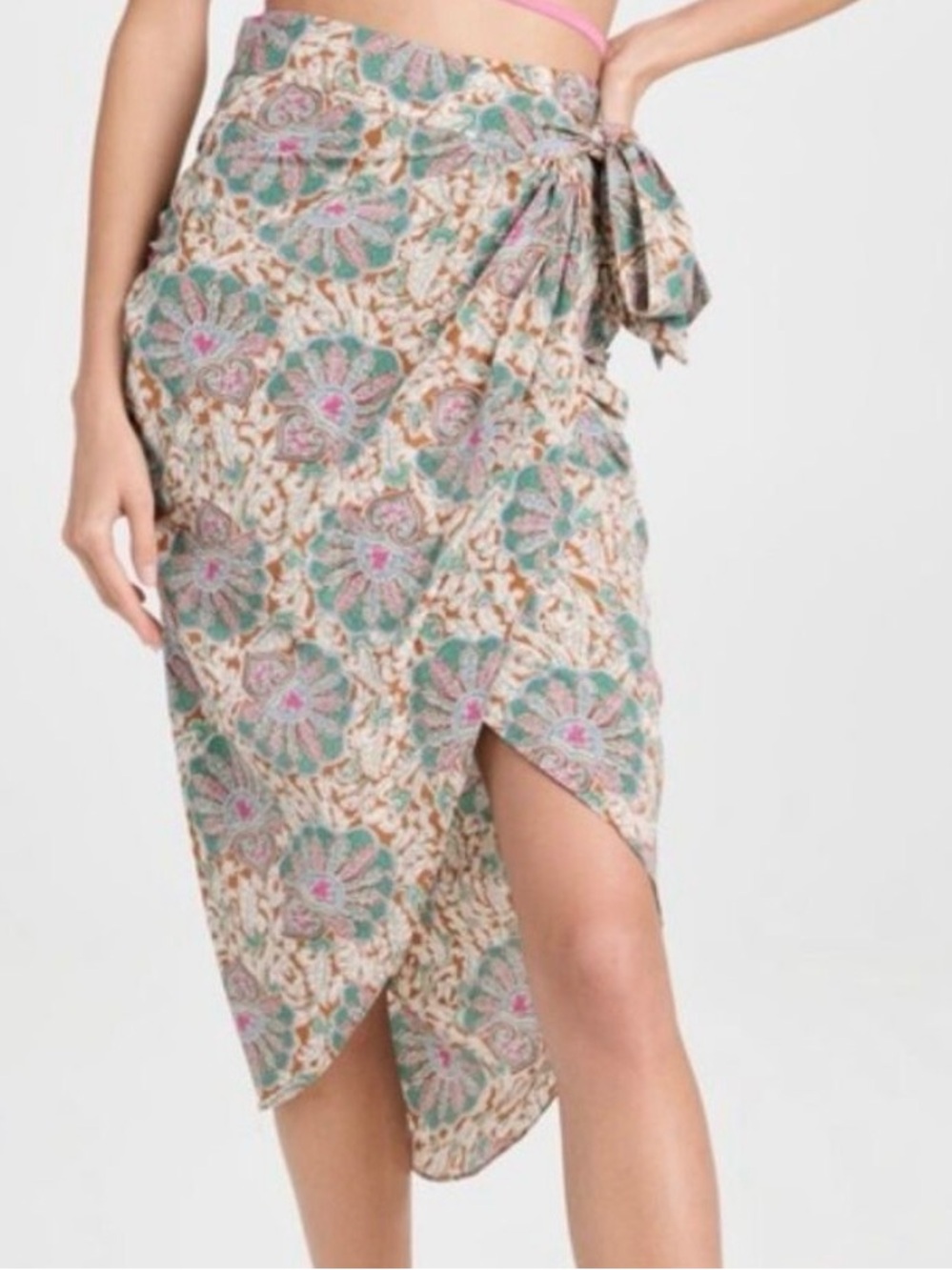 Veronica Beard Allaire Wrap Skirt, Size 0